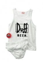 SIMPSONS Pack sous-vtement & dcapsuleur Duff Beer (L)