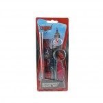 Set de papeterie 4 pi�ces Cars rouge