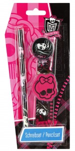 Set papeterie 4 pices MONSTER HIGH