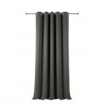 Rideau opacifiant thermique 140 x 280 cm Inuits anthracite