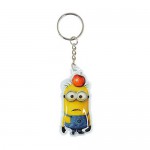 MOI MOCHE ET MECHANT 2 Porte-cl LED Minion avec pomme