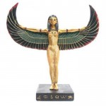 Statuette Desse Isis debout 19 cm