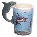 JE CHERCHE UNE IDEE KDO Mug Requin Monde sous-marin par Lisa Parker