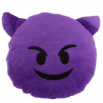 Coussin Peluche Emoji Colere