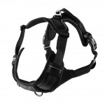 Harnais r�glable et r�fl�chissant pour Chien Balou Noir XL