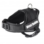 Harnais r�glable pour chien Pluto noir L