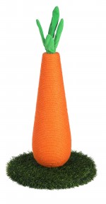 Jouet griffoir Wuttel carotte Arbre � griffer pour chat 69cm