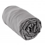 Drap Housse en viscose 140 x 190 cm Salome anthracite