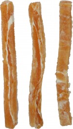 Friandises chien poulet & cabillaud lani�res 85g