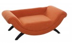 Canape pour chien ou chat Sofa Dingo orange 80 x 43 x 28 cm