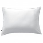 Taie d'oreiller en viscose 50 x 70 cm Salome blanc