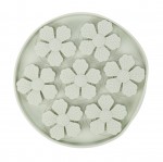 Tapis � l�cher Fleur Rond 20 cm Vert