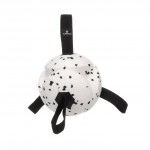Jeu Balle avec Rubans Flottante et Ultra Rebondissante 15 cm pour Chien noir