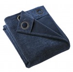 Rideau occultant thermique 140 x 180 cm Bjorn bleu marine