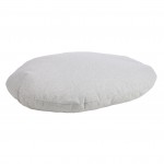 Coussin ovale d�houssable pour chien 66 x 90 cm gris clair