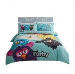 Parure de lit 140 x 200 cm Furby bleu
