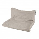 Hamac de radiateur pour chat Chill gris en peluche