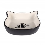 Gamelle duo de chat en c�ramique