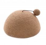 Jouet � Griffer pour Chat 14 x 26 cm Coupole en Jute avec Balle Sonore