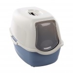 Bac � liti�re pour chat 39 x 56 x 39,5 cm Lexie bleu