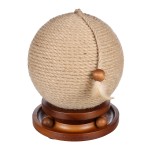 Balle � Griffer pour Chat 21 x 25 cm Isabella Jute, Circuit � Balles et Plume