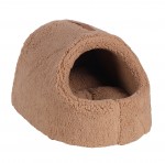 Couchage en peluche pour chat Felpa moka