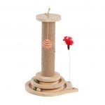 Jouet � Griffer pour Chat 25 x 40 cm Zack Plumes et Circuit � Balle