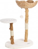 Arbre � chat design avec corde et panier