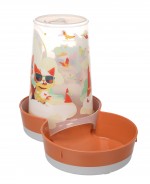 Double gamelle Chat au soleil