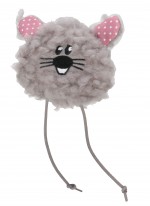 Jouet pour chat Gripi Peluche douce pour jeu et c�lins gris