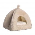 Igloo pour chat Naya 40 cm beige