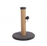 Arbre � chat et jeu suspendu Riba 33 x 45 cm gris fonc�
