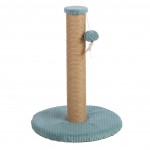 Arbre � chat et jeu suspendu Riba 33 x 45 cm bleu p�trole