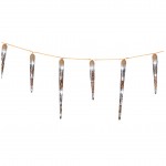 Guirlande 32 Stalactites 48 LED Blanches 4,65 m