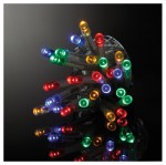 Guirlande 80 Led multicouleur 3m fil transparent