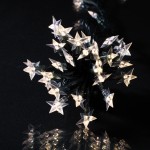 Guirlande lumineuse 60 Etoiles souples blanc