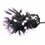 Guirlande lectrique bicolore 80 Led