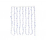 Rideau Lumineux LED Bleu 144 LED avec 8 fonctions