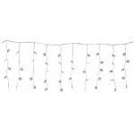 Guirlande lectrique Banniere 60 Led flocons