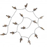 Guirlande lectrique exterieur 40 etoiles filantes blanc chaud