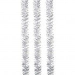 Set de 3 Guirlandes 1 pli argent 2 m