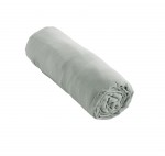 Drap housse gaze de coton 200 x 200 cm Eucalyptus