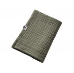 Serviette de toilette invite 50 x 90 cm Gaze de coton Gaia Romarin