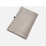 Serviette de toilette invite 50 x 90 cm Gaze de coton Gaia Beige