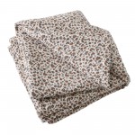 Bout de lit gaze de coton 90 x 200 cm Leopard Leonie