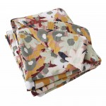Bout de lit gaze de coton 90 x 200 cm Fleur de Leane