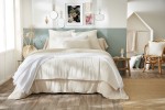 Bout de lit gaze de coton Vickie vichy