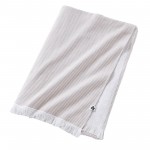 Fouta a franges 95 x 180 cm Nael corail