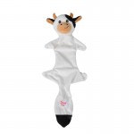 Jouet peluche vache friandises a cacher pour chien