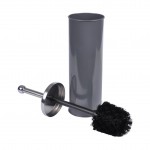 Brosse de toilette 9.5 x 37 cm Metalia anthracite